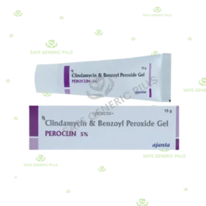 Peroclin 5% Gel 
| Benzoyl Peroxide 5% w/w + Clindamycin 1% w/w - 6 Tube