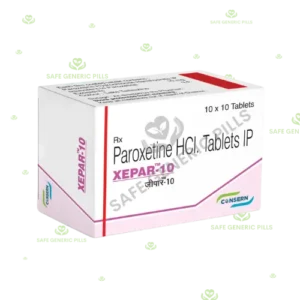 Xepar 10 Tablet | Paroxetine 10mg - 400 Tablets