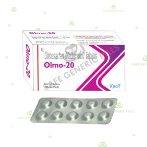Olmo 20 Tablet | Olmesartan Medoxomil 20mg - 100 Tablets