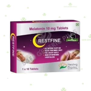Restfine 10mg Tablet | Melatonin 10mg - 100 Tablets